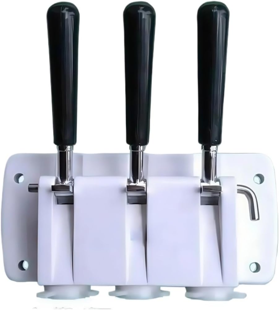 Front Panel, Compatible with BQL825 Soft Serve Machine New Spare Parts Commercial Ice Cream Makers Accessories Set of Front Panel White Valve Block Fittings