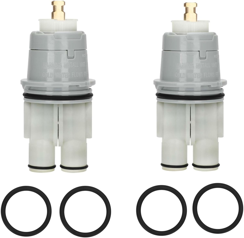 2 Pack RP46074 Delta Cartridge Compatible with Delta 13/14 Series Bath Tub Shower Faucet, Single Handle Universal Valve Cartridge Repair Kit, Replacement for Monitor Shower Cartridge Parts