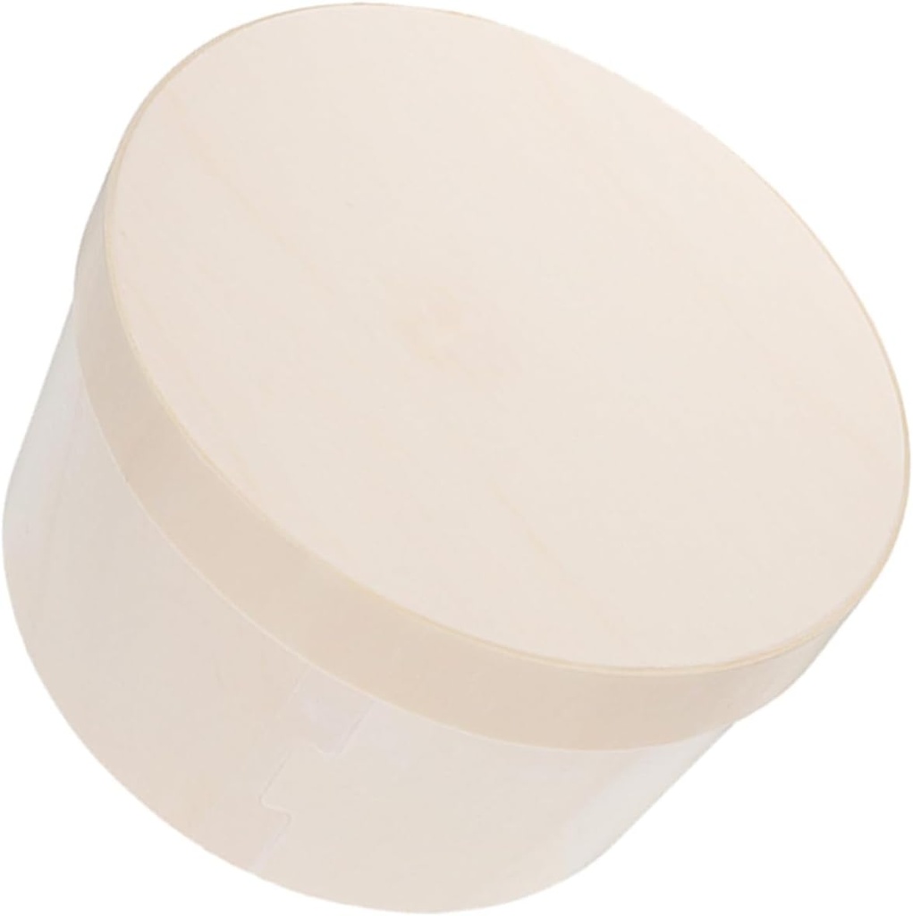 Mobestech Cheesecake Box Container Party Cake Boxes Dessert Round Cake Carrier Small Baked Goods Boxes Cake Packaging Boxes Cake Carriers Boxes with Lids Bakery Boxes Small Boxes Wood