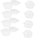 Individual Muffin Holder Muffin Box Cupcake Transport Mini Cupcake Container Salad