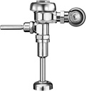 Sloan Regal 186 Exposed Manual Urinal Flushometer, 1.0 GPF Manual Flush Valve - Single Flush Non-Hold-Open Handle, Fixture Connection Top Spud, Polished Chrome Finish, 3082675