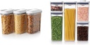 OXO Good Grips 3-Piece POP Cereal Dispenser Set + OXO Good Grips 5-Piece POP Container Set