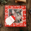 30 Pack Christmas Cupcake Boxes Red White Santa Claus Cupcake Carrier Xmas Window Cookie Gift Box for Winter Christmas Holiday Food Container