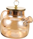 Cabilock Iced Tea Pitcher for Fridge Glass Water Pitcher Spout Easy to Clean for Kitchen