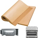 Air Fryer Paper Liners Compatible with Ninja SP101 Digital & Cuisinart TOA-70 Air Fryer Toaster Oven, 100 Pcs Unbleached Parchment Paper Sheets for Ninja and Cuisinart Toaster Oven