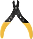 Klein Tools 74007 Adjustable Wire Stripper, Made in USA, Spring Loaded Stripper and Cutter for Solid and Stranded Wire with Finely Honed Nose