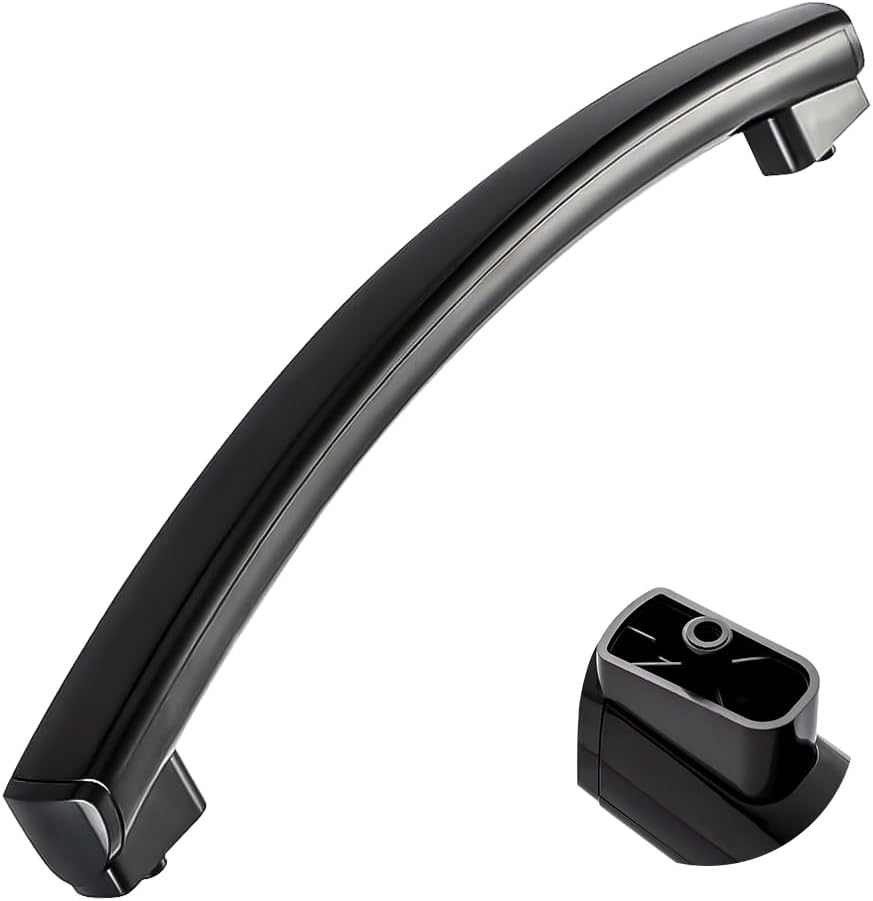 XIIW Upgraded WB15X24435 Microwave Oven Door Handle Compatible with General Electric GE Hotpoint Microwave