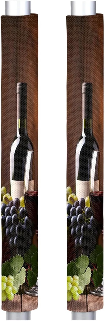 Refrigerator Door Handle Covers Set - Kitchen Appliance Handle Covers Decorations for Fridge Microwave Stove Oven Dishwasher,Fridge Handle Protector