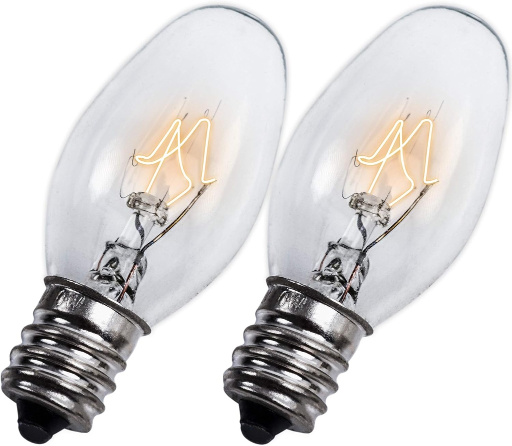 BlueStars 22002263 10W 120V Light Bulb Replacement – Compatible with Whirlpool Kenmore KitchenAid Models – Replaces WP22002263 3406124 4344740 PS11739347 AP6006279 - Pack of 2