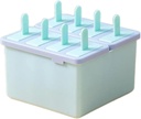 Ice Cube Tray, Ice Cream Molds Set Popsicles Maker Ice Lolly Molds PP Texture Dessert Making Molds Ice Cream Maker for Making Ice Cream