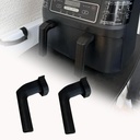 2-PCS Black Replacement Handles for Ninja Foodi Air Fryer - Durable, Easy to Install - Compatible for Ninja Foodi Models