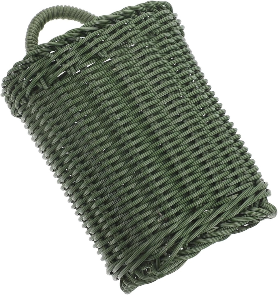 Garneck Wall Hanging Woven Basket for Storage Rustic Decorative Basket for Kitchen and Home for Fruits Vegetables and Flowers Easy to Clean Material