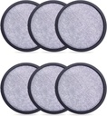 6-Pack Replacement Charcoal Water Filter Discs for Mr. Coffee Brewers Coffee Machines