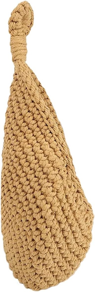 Convenient Multi-function Hanging Basket for Vegetables and Fruits Bohemian Style Storage for Home Organization Woven Design for Kitchen and Dining Spaces