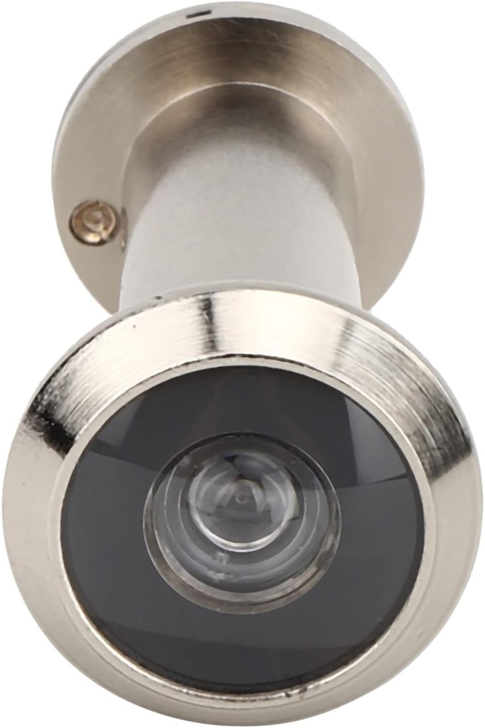 Theft 220 Degree Wide Angle Door Viewer with Sturdy Back Cover for Home Security Compatible with Wood, Fiberglass or Metal Doors (Extended 16-Brushed Hole Diameter 16-23 Door)