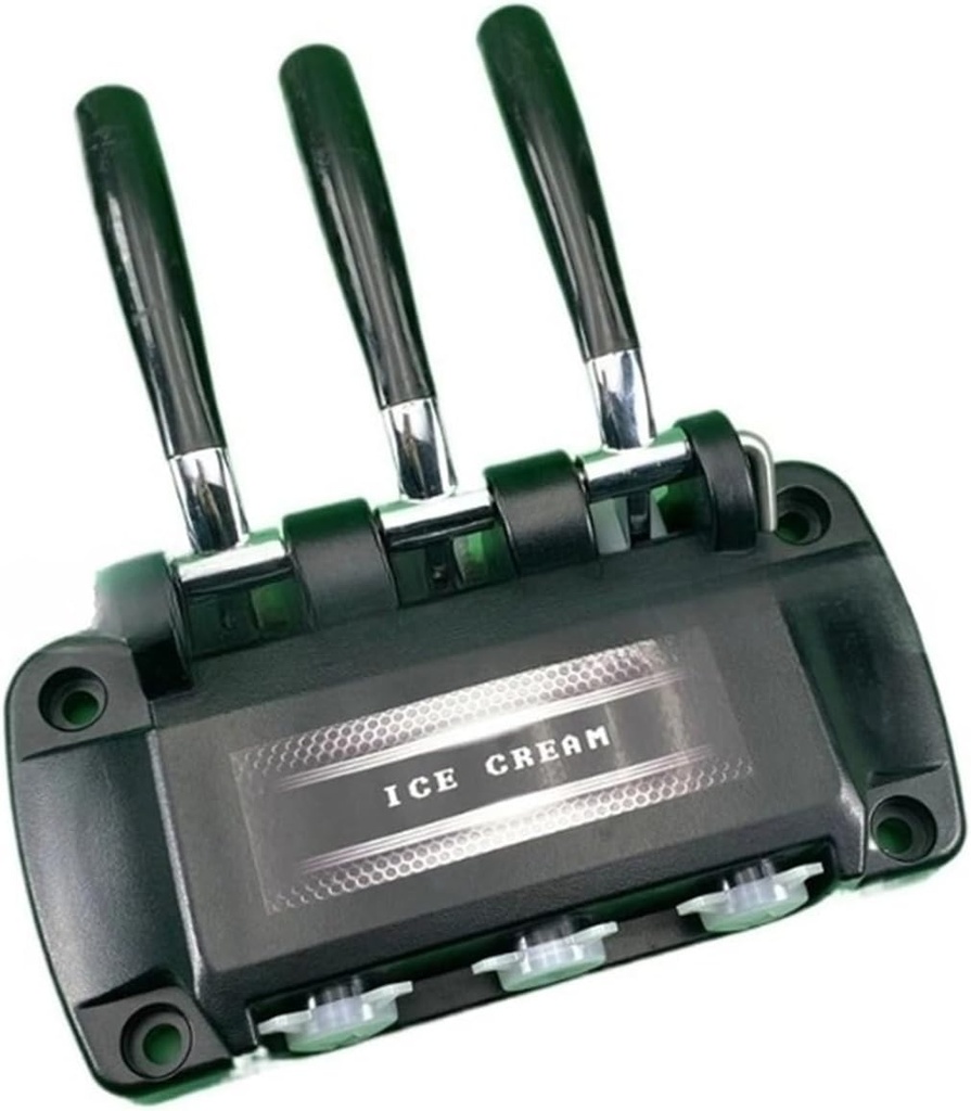 Full Set of Valve Block Front Panel New Spare Parts Fittings .Compatible for YKF. Soft Serve Ice Cream Machines Accessories 3 Handles