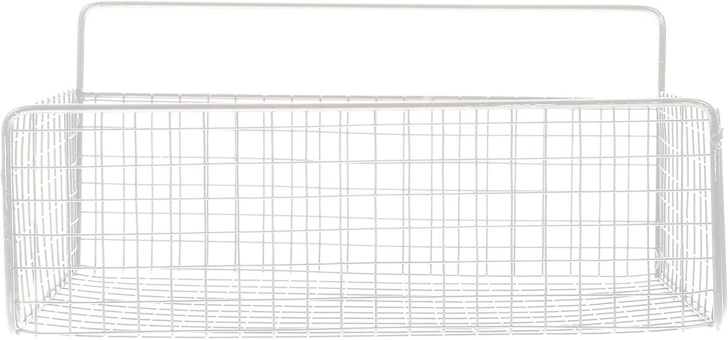 Veemoon over Cabinet Door Storage Basket Hanging Organizer for Kitchen Bathroom Office Non-punching Water-resistant Wire Rack for Sundries and