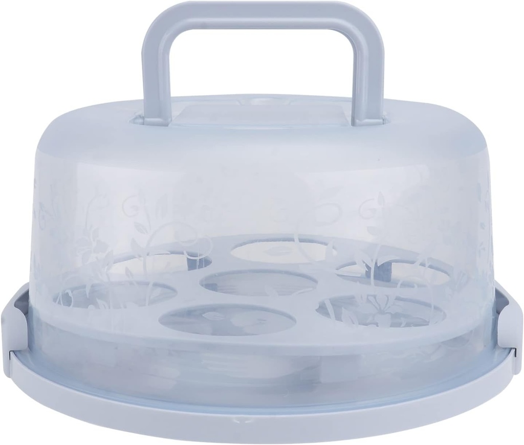 1pc Portable Cake Box Removable Compartment for and Food Storage Lightweight Organizer for Cakes Cookies and Fruits Convenient and Practical Carrying