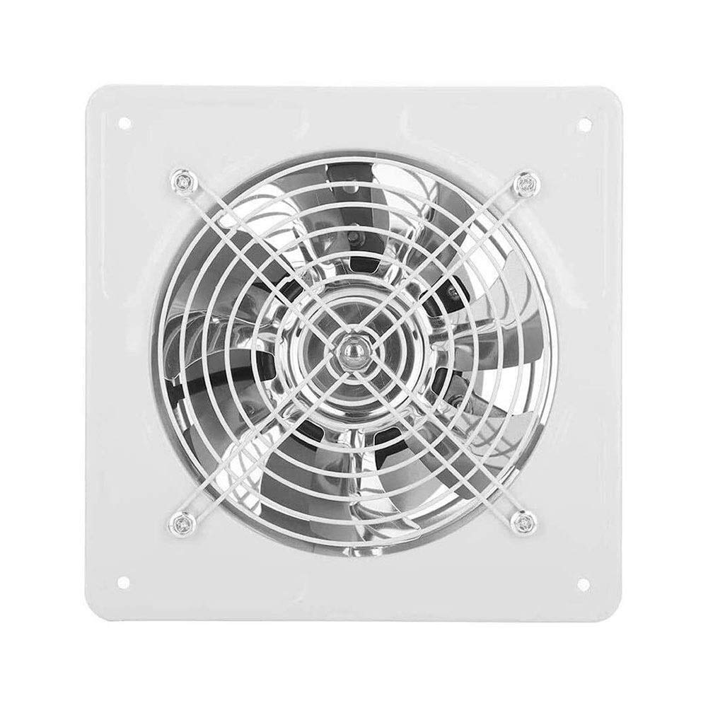 Ventilation Fan Kitchen Exhaust Fan 150mm/6inch 1100m3/h Low Noise Wall Extractor Fan for Bathroom Kitchen