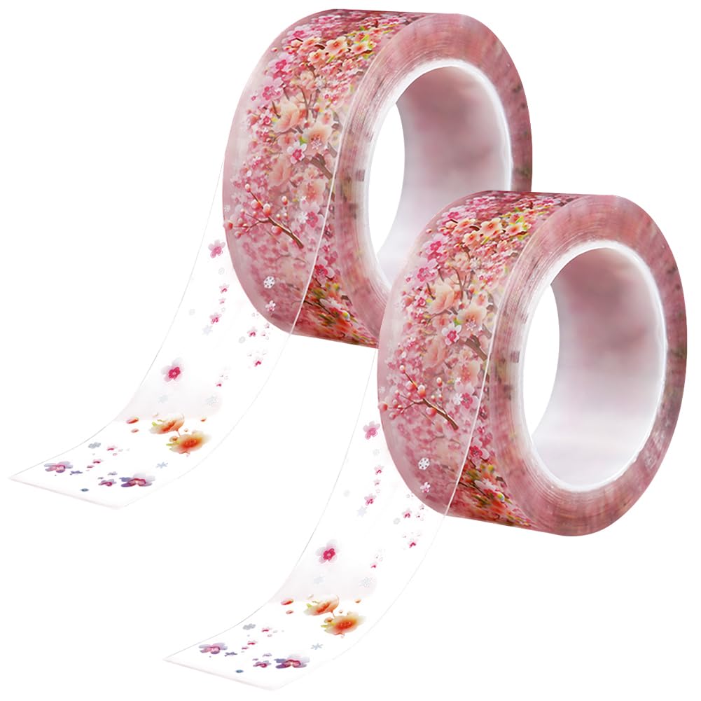 2 Rolls Corner Caulk Strip, Clear PVC Waterproof Sealing Tape for Kitchen Sink Corner Bathroom Bathtub Toilet Edge