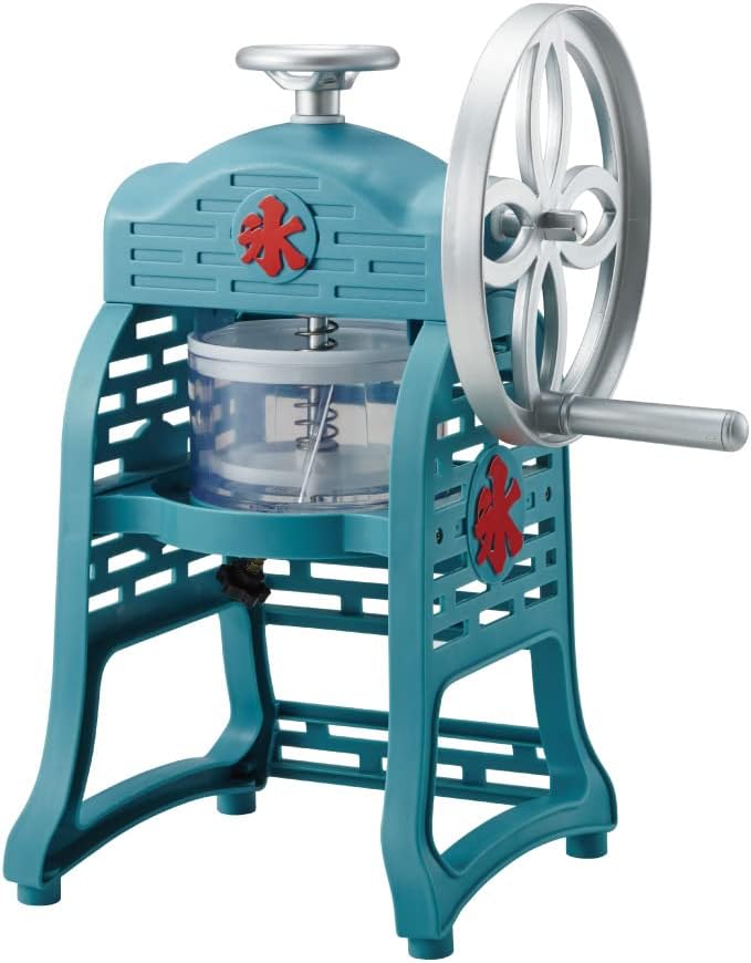 Doshisha IS-FY-20 Shaved Ice Maker, Manual, Fluffy Snow, Genuine Fluffy Texture, Compatible with Rose Ice, Recipes Included, 2 Ice Cups Included