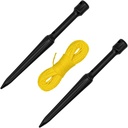 Zenport Leaf Scoop GA815 for Small Piles of Leaves, Bright Yellow