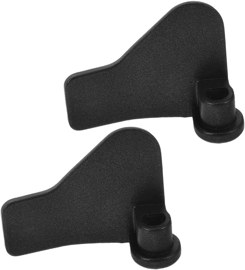 Lurrose 2pcs Stainless Steel Bread Maker Kneading Paddle Lightweight Non Stick Replacement for Bread Machines Efficient Mixing Enhanced Baking Performance
