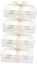 Garneck 4pcs Bakery Boxes Portable Cupcake Carrier Cupcake Containers Storage Box for Cake Muffin