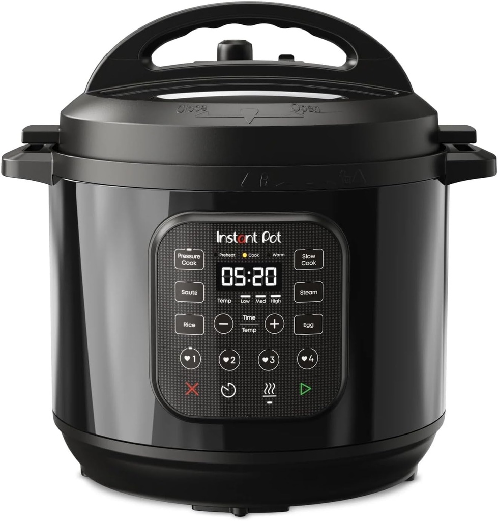 Instant Pot Chef Series 8Qt Electric Pressure Cooker & Multi-Cooker With Premium Stainless Steel Inner Pot, 10-In-1 Presets, Large Capacity, Easy Clean, for Fast & Healthy Cooking