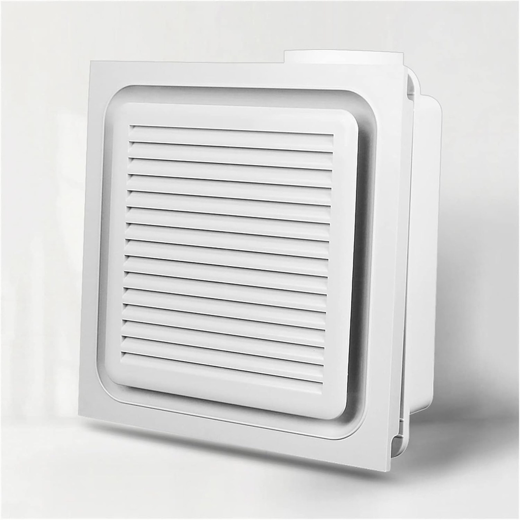 Ventilation Fan Integrated Ceiling Ventilation Fan Bathroom Powerful Ceiling Exhaust Fan Embedded Dc Inverter 3 Speed Adjustable Ventilation Fan, White Ventilating Fan,