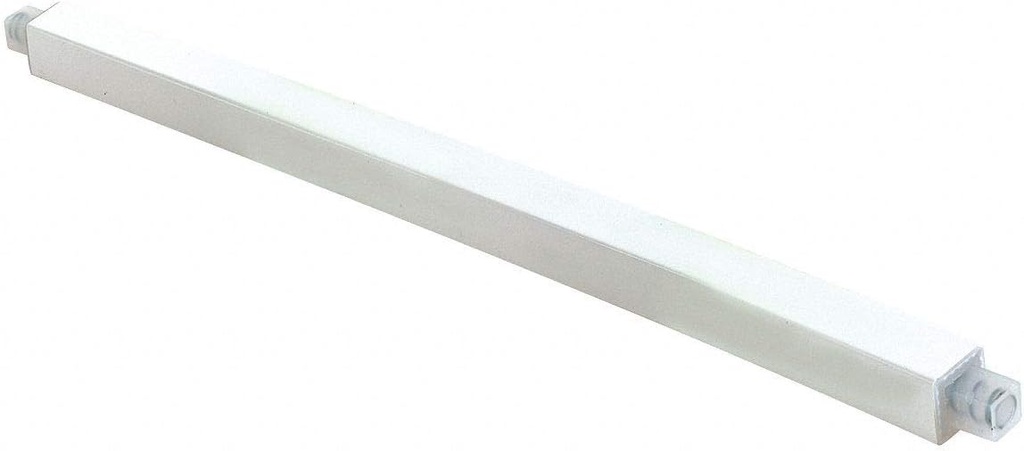 Ez-Flo 15194 36 Inch Plastic Towel Bar - Solid White, Made To Be Cut To A Desired Length