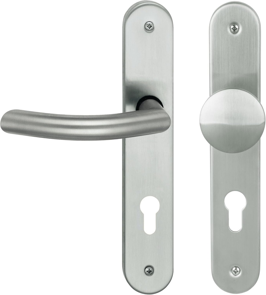 Stainless Steel Door Fittings Jillian – for Front Doors 32853473 PZ DIN Right Door Handle Set Door Fittings Door Handle