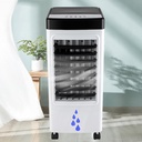 Portable Windowless Air Conditioner /3 in 1 Evaporative Air Cooler W/ 360° Wheels & 4 Ice Packs - 1-7 Hours Timing/3 Gears to Adjust, for Baby Room & Home Office