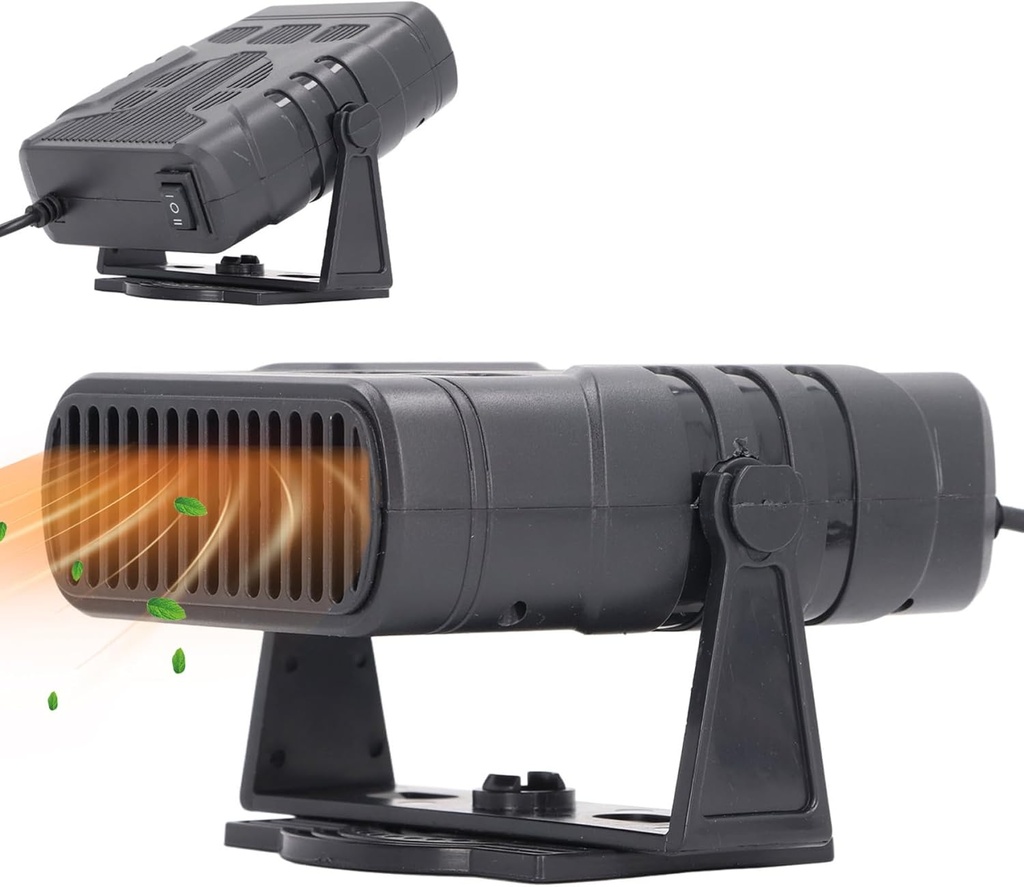 Car Heater, 20W Solar Panel Heater, 360 Degree Adjustment Portable Space Heater, Fast Heating Winter Solar Heater for Pet House, Car, Camping, Tent, Car Heater