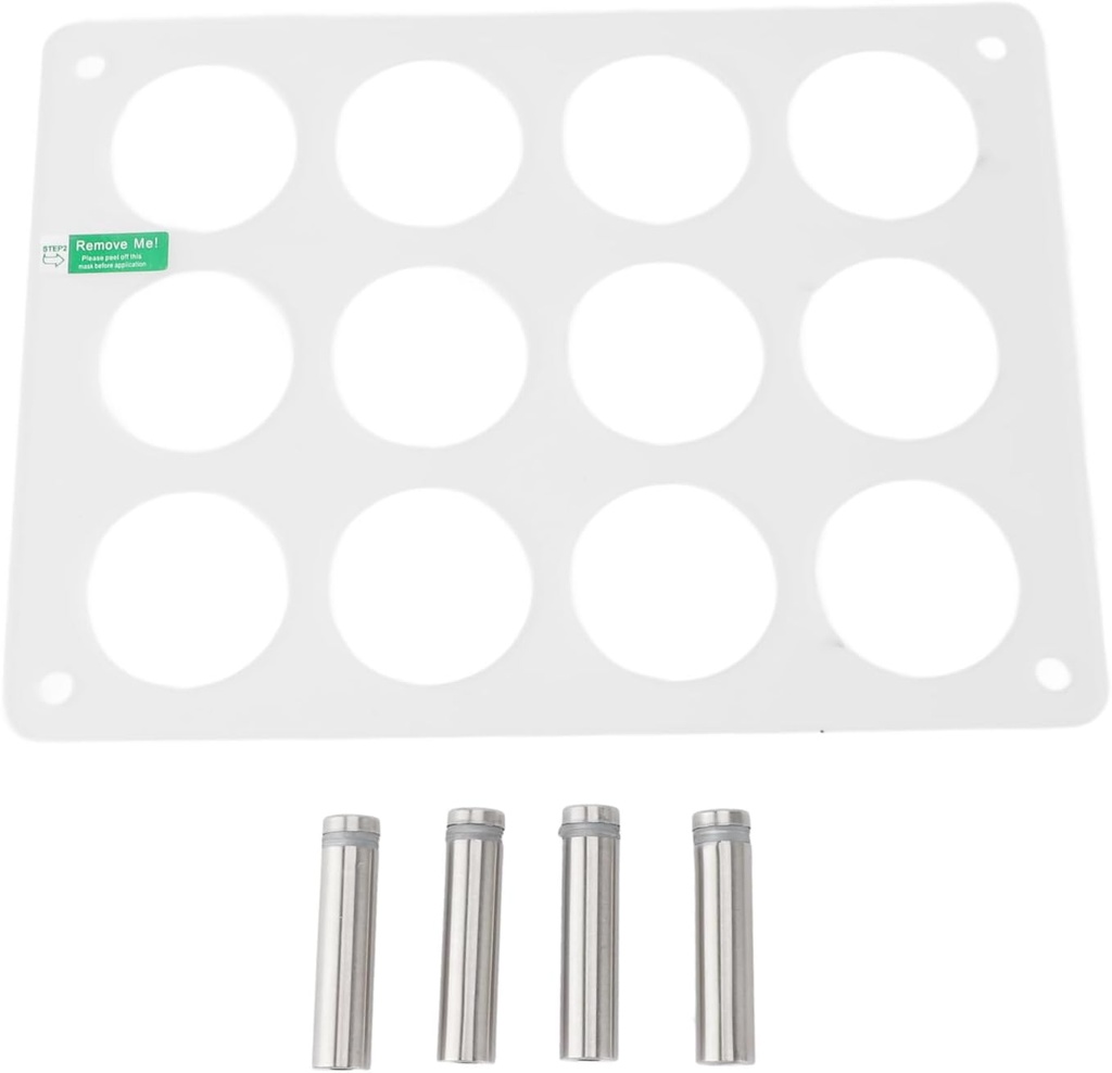 Coffee Pod Holder Organizer | 12 Pod Storage Tray for Keurig Machines | Countertop/Drawer Insert | Acrylic Coffee Pod Organizer with Grip - Enhanced Feet