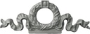 Ekena Millwork 7"W x 2 5/8"H x 5/8"P Wreath Center Onlay