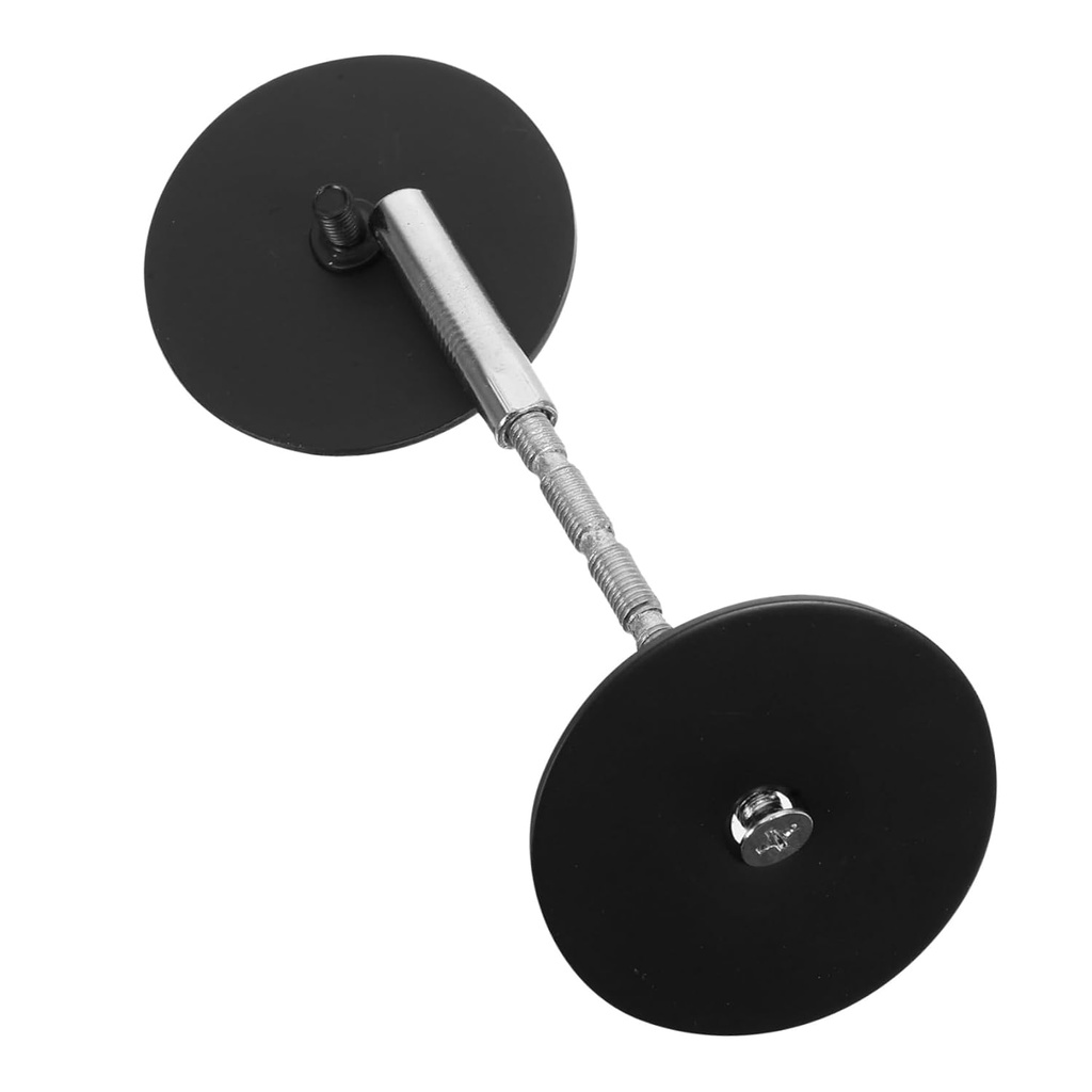 BESTOYARD Door Viewer Plate Door Hole Filler Deadbolt Hole Cover Lock Cover Plate for Wooden Stainless Steel