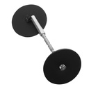 BESTOYARD Door Viewer Plate Door Hole Filler Deadbolt Hole Cover Lock Cover Plate for Wooden Stainless Steel