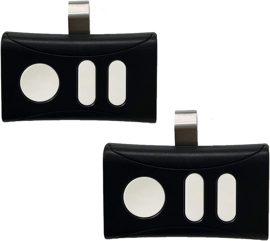 Garage Door Opener Remote for LiftMaster Chamberlain Craftsman Garage Door Opener 970LM 971LM 972LM 973LM only Works for Red or Orange Learn Button Opener Security+ 390MHz (2 Pack)