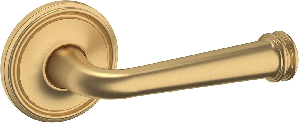 Baldwin 5116033RDM Baldwin 5116.RDM 5116 Right Handed Non-Turning One-Sided Dummy Door Lever with 5070 Rose from The Estate Collection