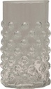 Creative Co-Op Hobnail Drinking Glass