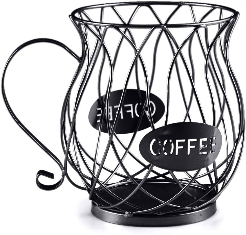 Universal Coffee Capsule Storage Basket Vintage Coffee Pod Storage Box Black For Cafe Restaurant Tea Room Kitchen Countertop Storage Holder, IDDE002477-593-1154519101