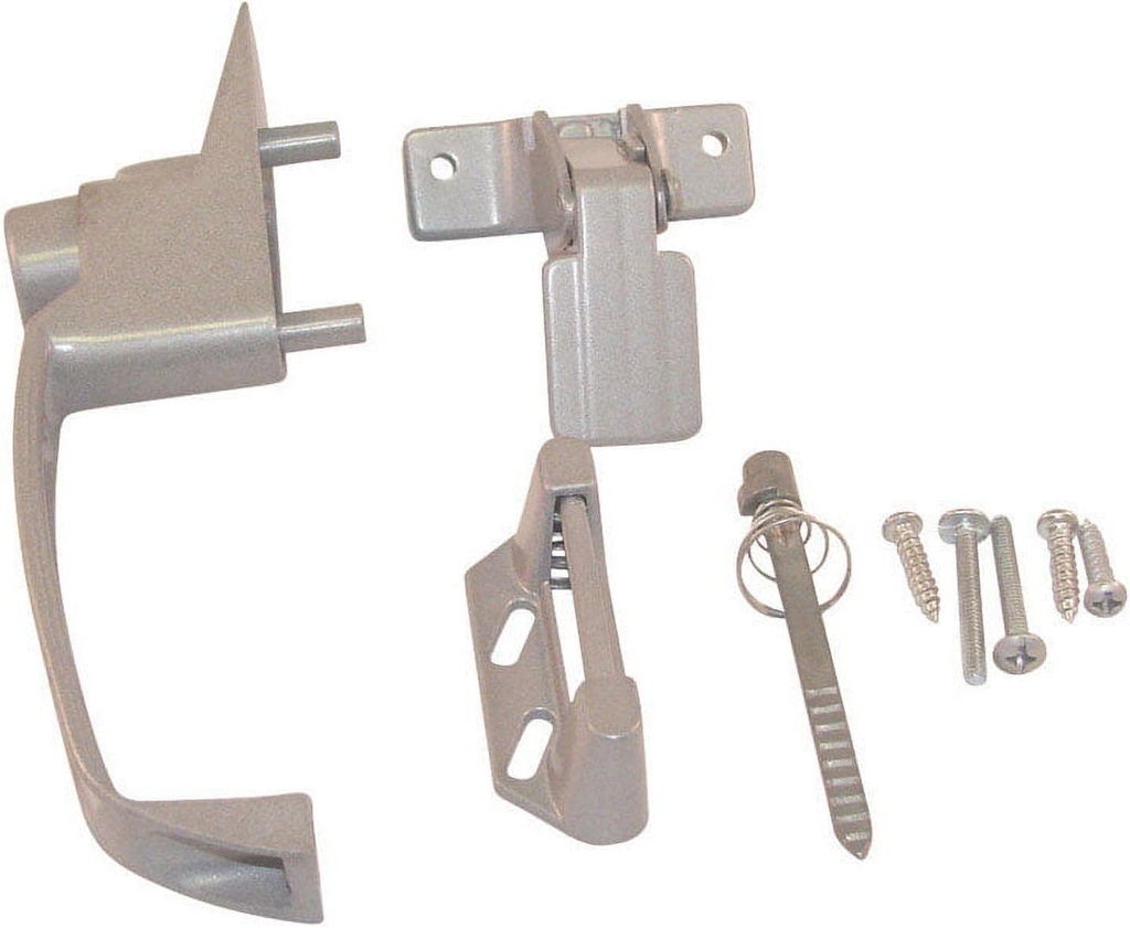 Barton Kramer Silver Aluminum Screen Door Handle Set Latches 327