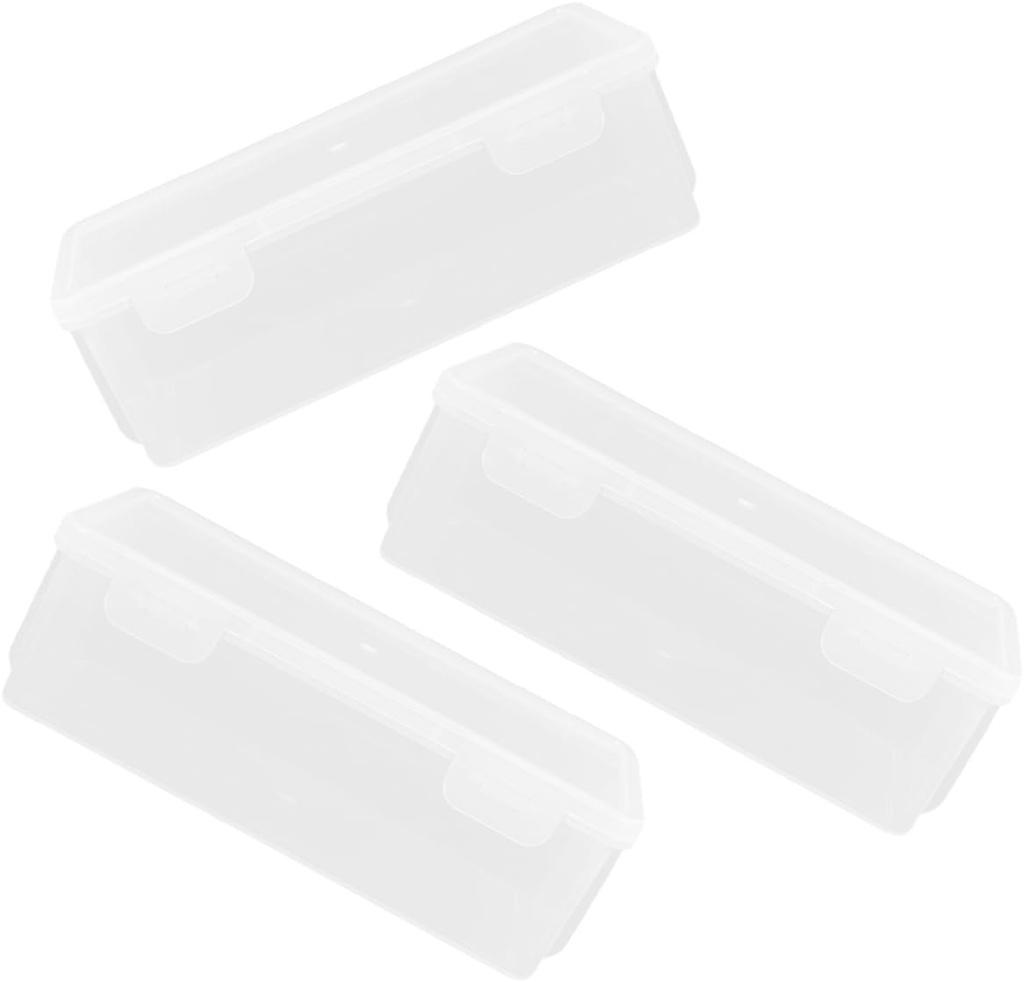 Alipis 3pcs Bread Loaf Storage Jar Seasoning Box Airtight Bread Saver Container Fridge Food Holder