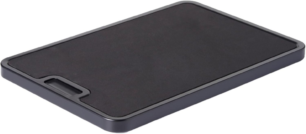 Nifty Medium Appliance Rolling Tray – Black, Home Kitchen Counter Organizer, Integrated Rolling System, Non-Slip Pad Top for Coffee Maker, Stand Mixer, Blender, Toaster