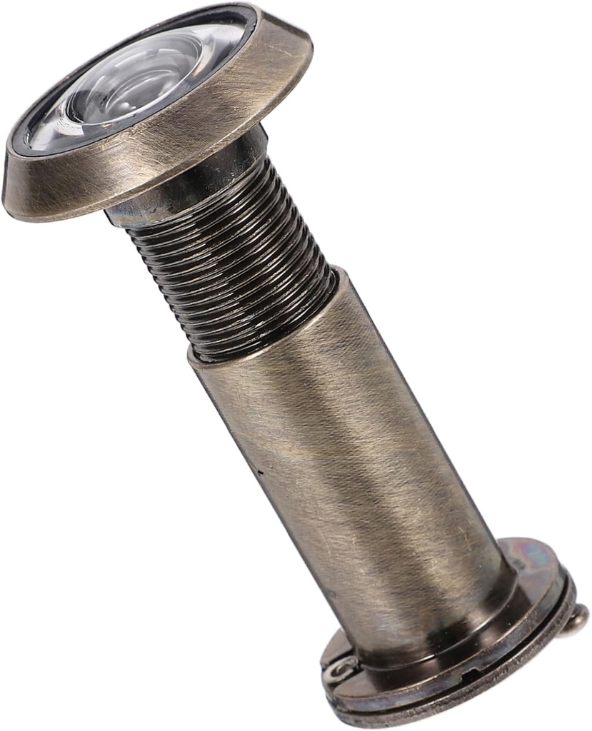 TEHAUX Security Peephole Kit Wide Angle Door Viewer Peephole Privacy Cover Included