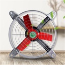 DARZYS Exhaust Fan, Wall Mounted Vent Fans, Powerful High-power Silent Household Exhaust Fan Ventilation Fan High-speed Kitchen Fan