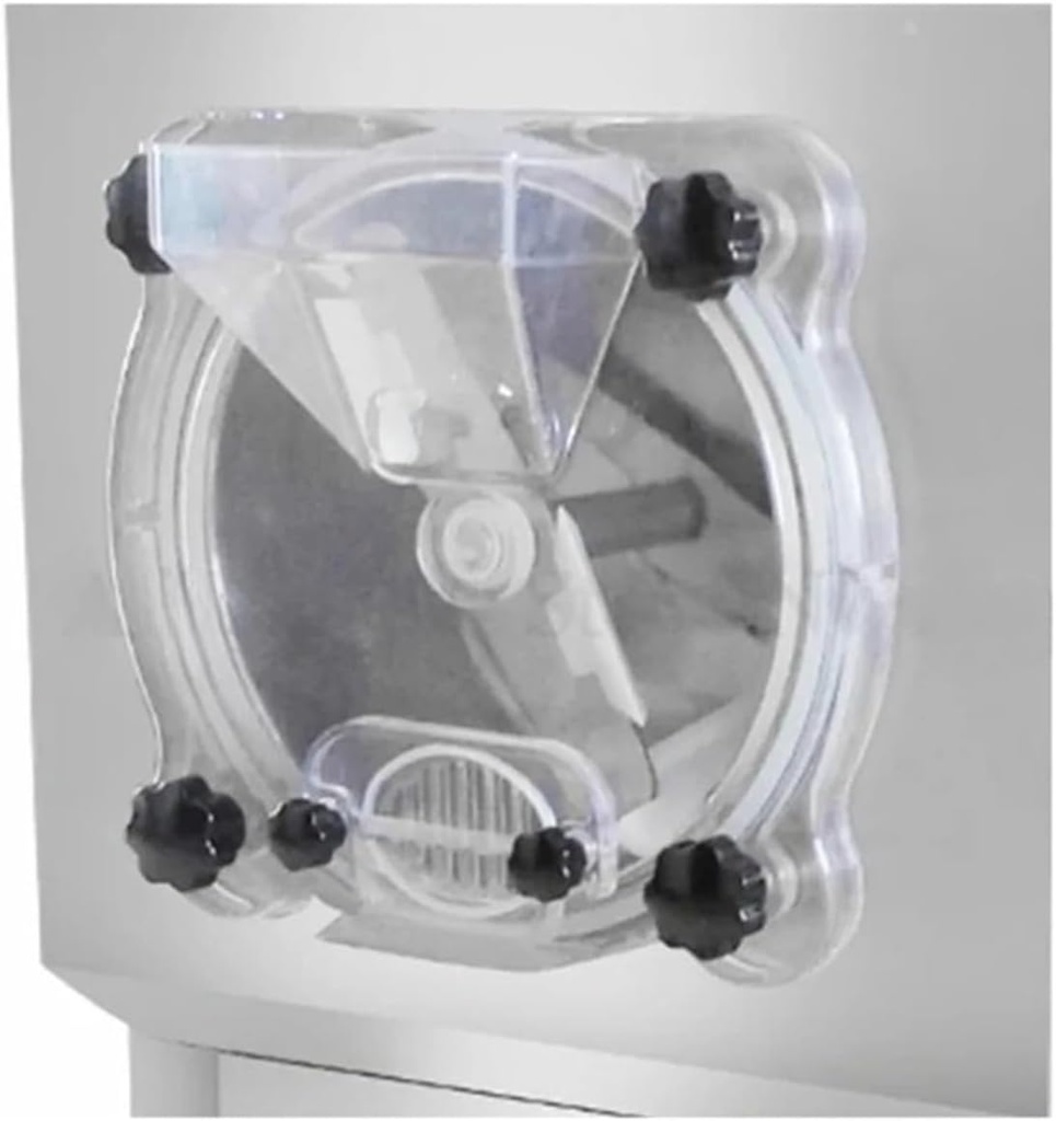 Transparent Front Panel Gate Spare Part Gelato Machine Hard Ice Cream Makers Fitting Without Screw Nuts Thickened Baffle