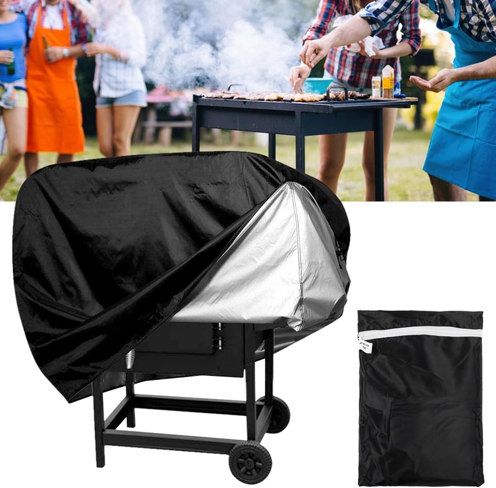 BBQ Cover, Easy Washable Grill Cover, Dustproof, to Protect Your Grill from Hail, Heat, Cold, Rain and Dust