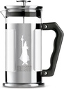 Bialetti Coffeepress French Press Coffee Maker, 8 Cup, Preziosa Stainless Steel (06852)